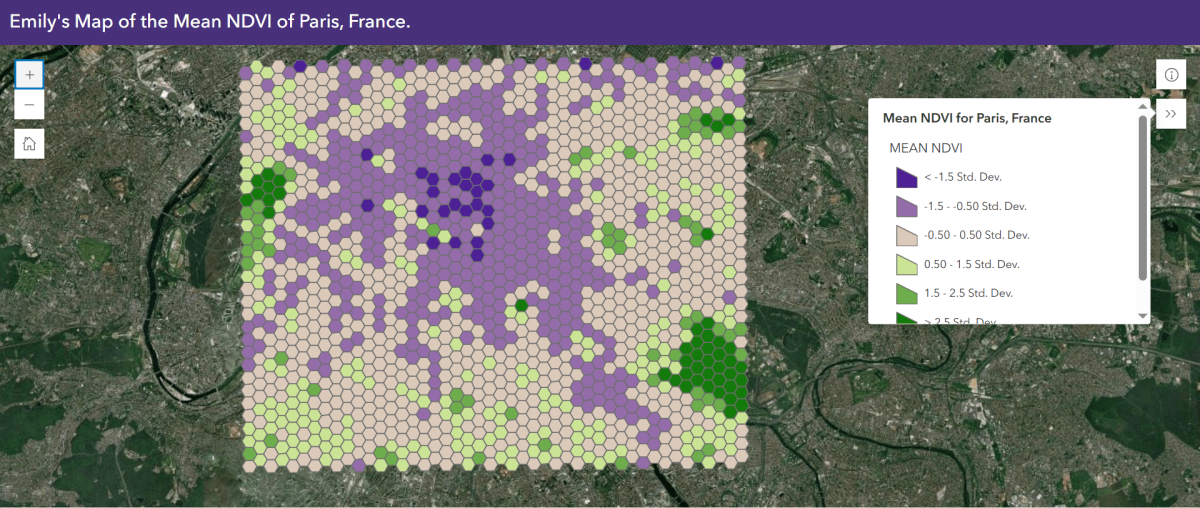 Mapping the Health of Urban Vegetation in Paris,&nbsp;France