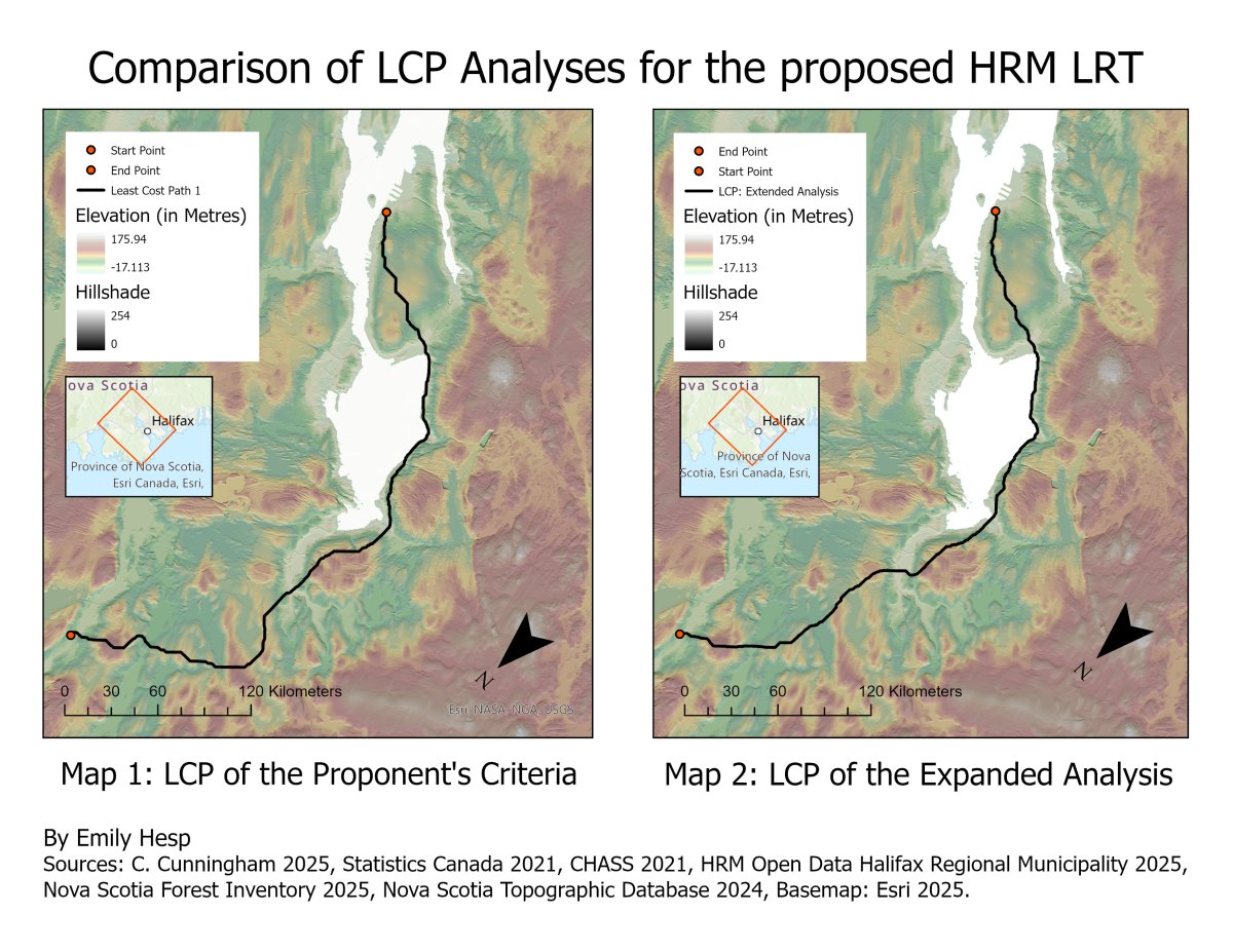 Geospatial Models from my Light Rail Transit Planning&nbsp;Project